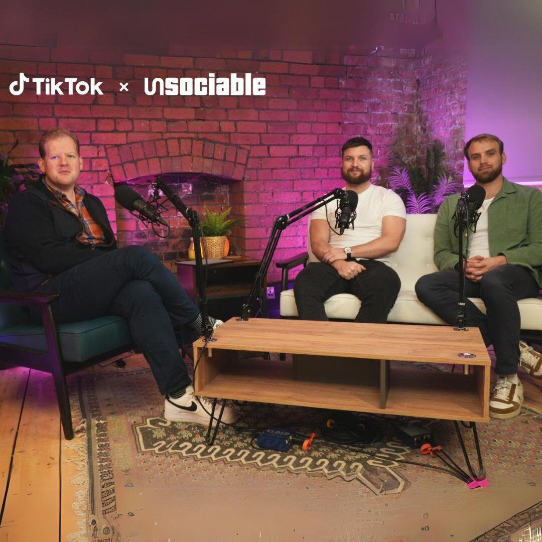 TikTok and Unsociable vodcast episode tile